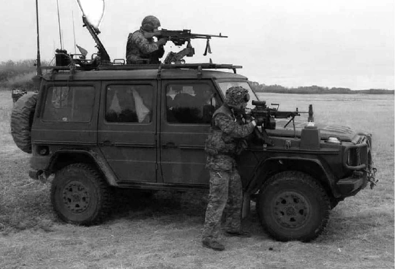 Military Mercedes G-Wagon